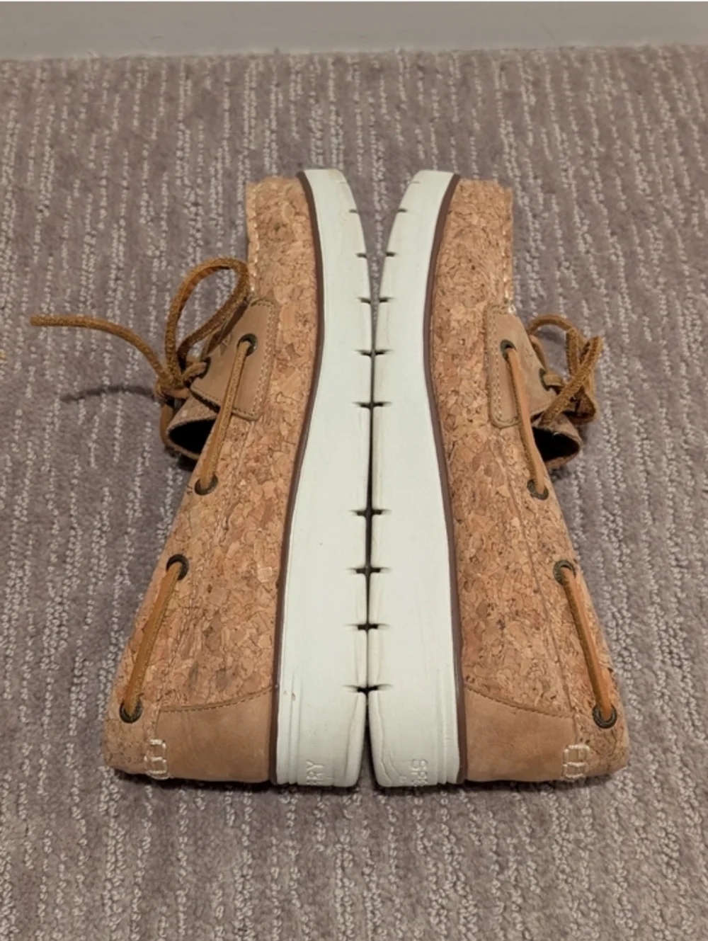 Sperry Cork Boat Shoes - Picture 5 of 9